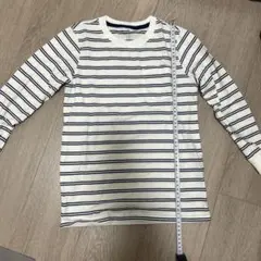 未使用に近い　carter's ストライプ 長袖カットソー 8/8A