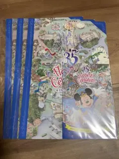東京ディズニーリゾート　35周年　シールブック　3冊