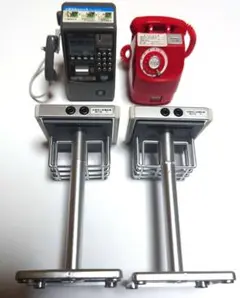 NTT 公衆電話ガチャコレクション 台付き