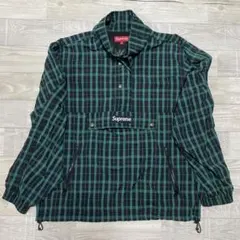 supreme Nylon Plaid Pullover Lサイズ　18fw Supreme Nylon Plaid Pullover (FW18) - $168