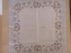 ヴィヴィアンウエストウッド　ハンカチ　雲　刺繡