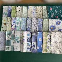 コットン生地はぎれセット6センチ３０枚⓵