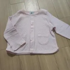 PETIT BATEAU ピンク カーディガン size80