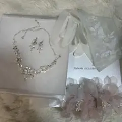 ANNAN WEDDING ネックレス　イヤリング