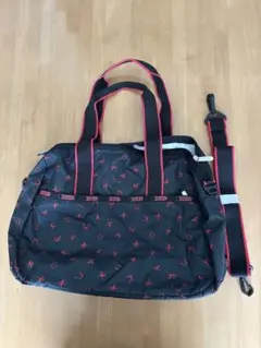 レスポートサックボストンバッグ ハートとリボン