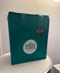 【新作】wholefoods market ホールフーズ　保冷バック　グリーン