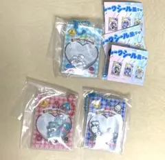 サンリオ フレークシール風チャーム ハンギョドン ポチャッコ シナモンロール