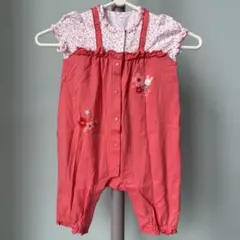 ミキハウス　半袖　ロンパース