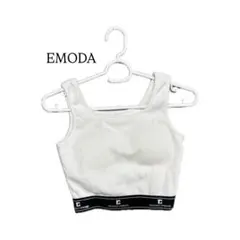 EMODA ホワイト タンクトップ　半袖　夏服のサムネイル