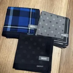 DKNYダナキャランニューヨーク　ハンカチ3点セット