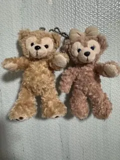 ダッフィーとシェリーメイぬいぐるみ 2体セット