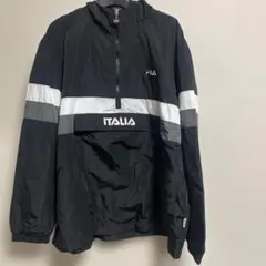 JK☆FILA ITALIA ナイロンジャケット 黒M