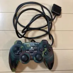 HORI製　PS2コントローラー　アナログ振動パッド2　迷彩柄