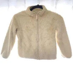 UNIQLO フリースジャケット 120 ベージュ