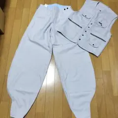 寅壱 9309 ベスト パンツ セットアップ ライトグレー Lのサムネイル