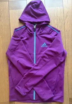 adidas アディダス パーカー パープル ブルーのサムネイル