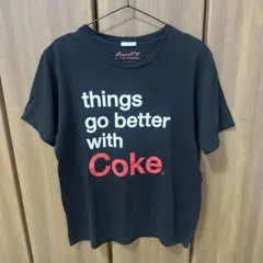 Coca-Cola Tシャツ ブラック Lサイズ GU