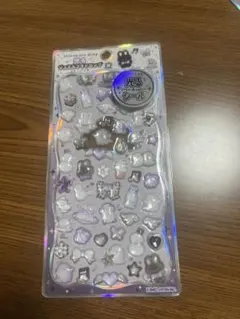 光るジュエルプチドロップ　しろくろドロップ