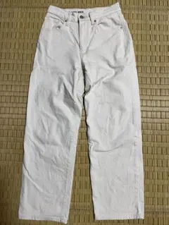 無印良品リラックスワイドパンツ生成　23サイズ（58.5センチ）