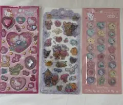 【正規品】ドロップジェリーシール　日焼けサンリオキャラクターズ 3種　シール