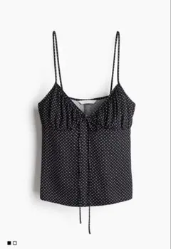 H&M ドット　ビスチェ　キャミソール