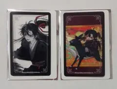 魔道祖師 mixx garden 魏無羨 藍忘機 トレーディングカード2枚セット