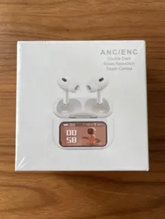完全ワイヤレスイヤホン ANC/ENC対応 タッチ操作 ホワイト 新品未開封