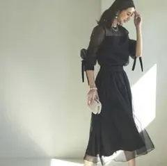 フェアリーブラウス＆スカートセットアップ　ルイルエブティック　パーティードレス