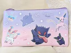 ポケットモンスター　フラットマルチ ポーチ グラデーション/パープル&ピンク