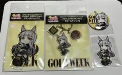 ウマ娘 公式ミニキャラ ジオラマアクリルスタンド GOLD WEEK Ver 