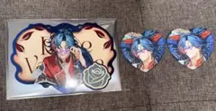 Rose Valentine 特典 ランダムハート型缶バッジ 魁星 3点セット