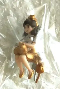 コップのフチ子オール百科限定ねこまみれのフチ子スペシャルカラー　フィギュア
