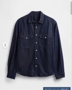 GAP ギャップ ウルトラソフトデニム リラックスシャツ M 新品 完品