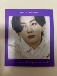 BTS JUNGKOOK ジョングク Dicon ミニカレンダー