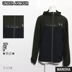 UNDER ARMOUR フルジップ　長袖　フード付き　メンズ　古着