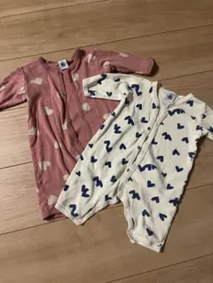 プチバトー　ロンパース　3m60cm