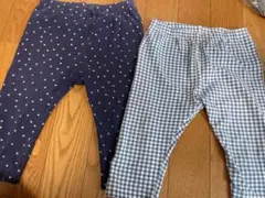 ユニクロ　レギンス　7分丈　100