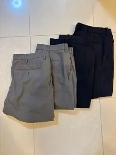 UNIQLO ユニクロ 感動パンツウールライク４本セット