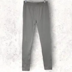 エイチアンドエム レギンス リブ 【L】灰色 混紡素材ジム 部屋着 ストレッチ