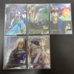 トールギスIII アルトロン　ヒイロ　プリベンター・ウインド カトル　PR5枚