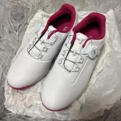 新品未使用ASICS ゴルフシューズ 女性用 ホワイト/ピンク 2026年最新】asics ゴルフ シューズ(女性用)の人気アイテム - メルカリ