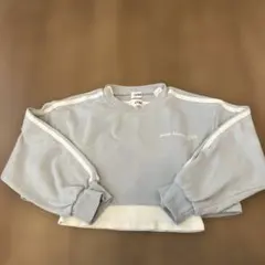 LTXC クロップドスウェット タンクトップ付