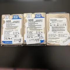 1442 HDD 2.5インチ 500GB 5個 - メルカリ