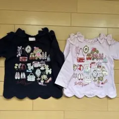 メゾピアノ ロンT 110&100サイズ セット