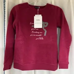 BeBe 赤 フリース トレーナー