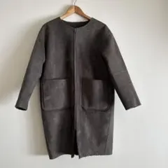 アーバンリサーチ　フェイクムートン　とボアのリバーシブルコート