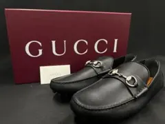 ☆未着用☆グッチ ホースビット ドライビングシューズ ローファー 765859