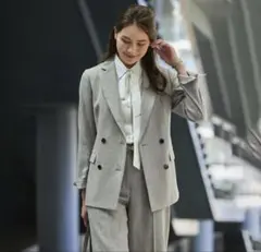 THE THIRD SUITS ダブルジャケット シャークスキン