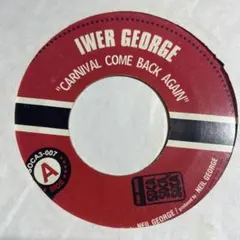 IWER GEORGE CARNIVAL COME BACK AGAIN レゲエ