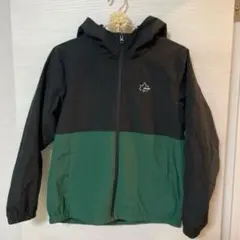 美品★LOGOS DAYS フード付きジャケット ブラック/グリーンのサムネイル